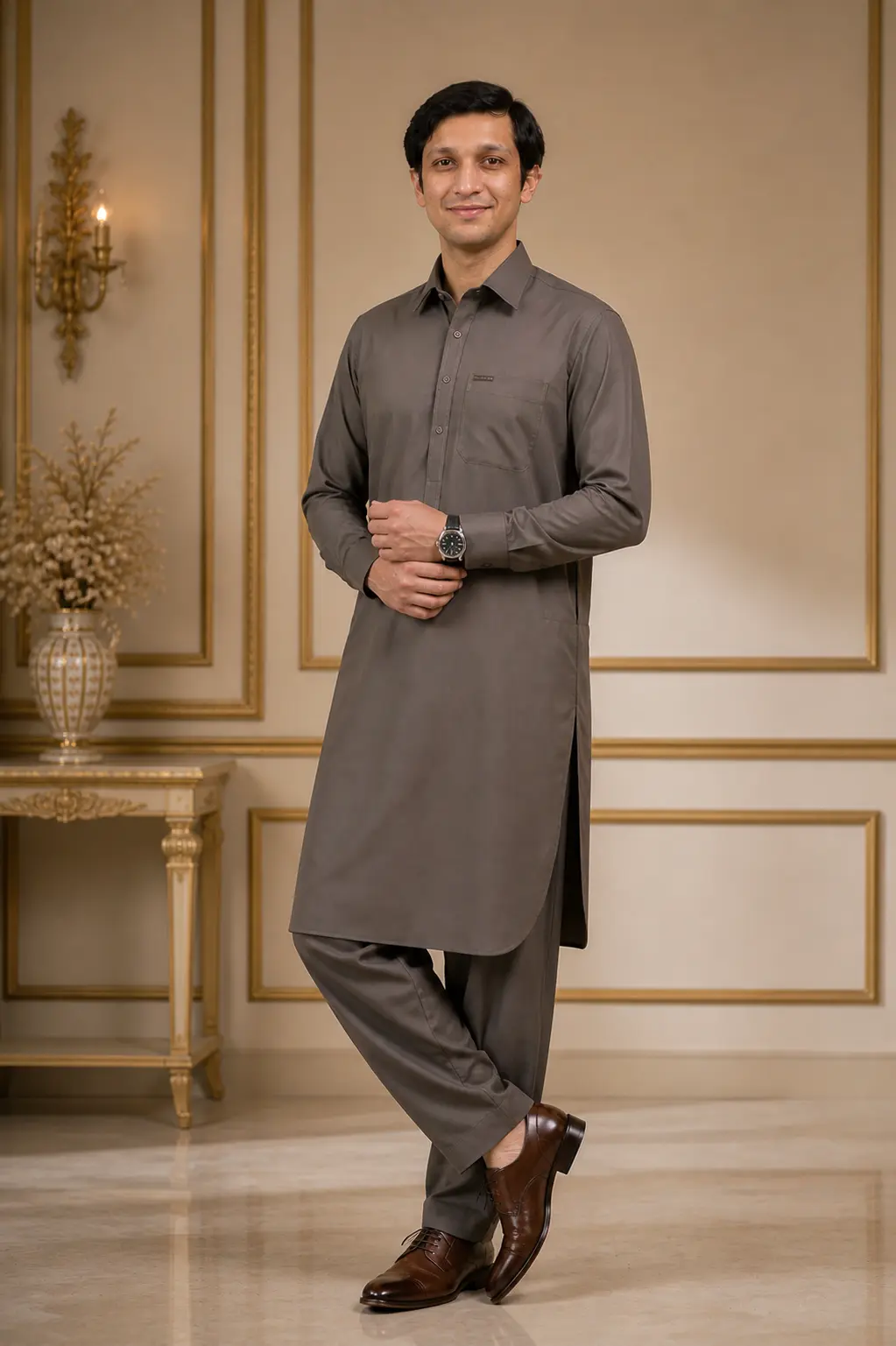 Luxem Chocolate Brown