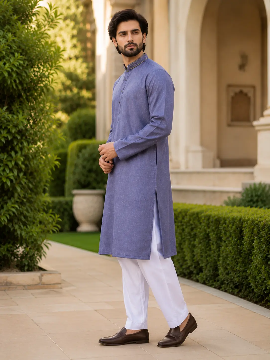 Core Kurta Metallic Grey - Kurta