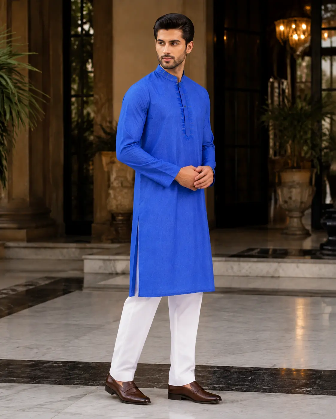 Core Kurta Royal Blue - Kurta