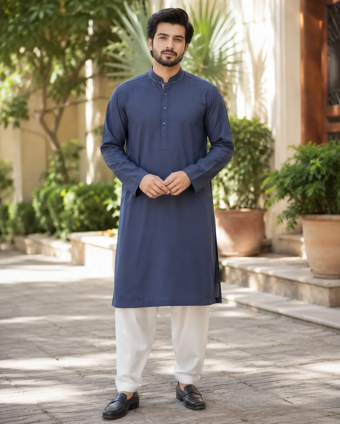 Core Kurta Navy Blue - Kurta