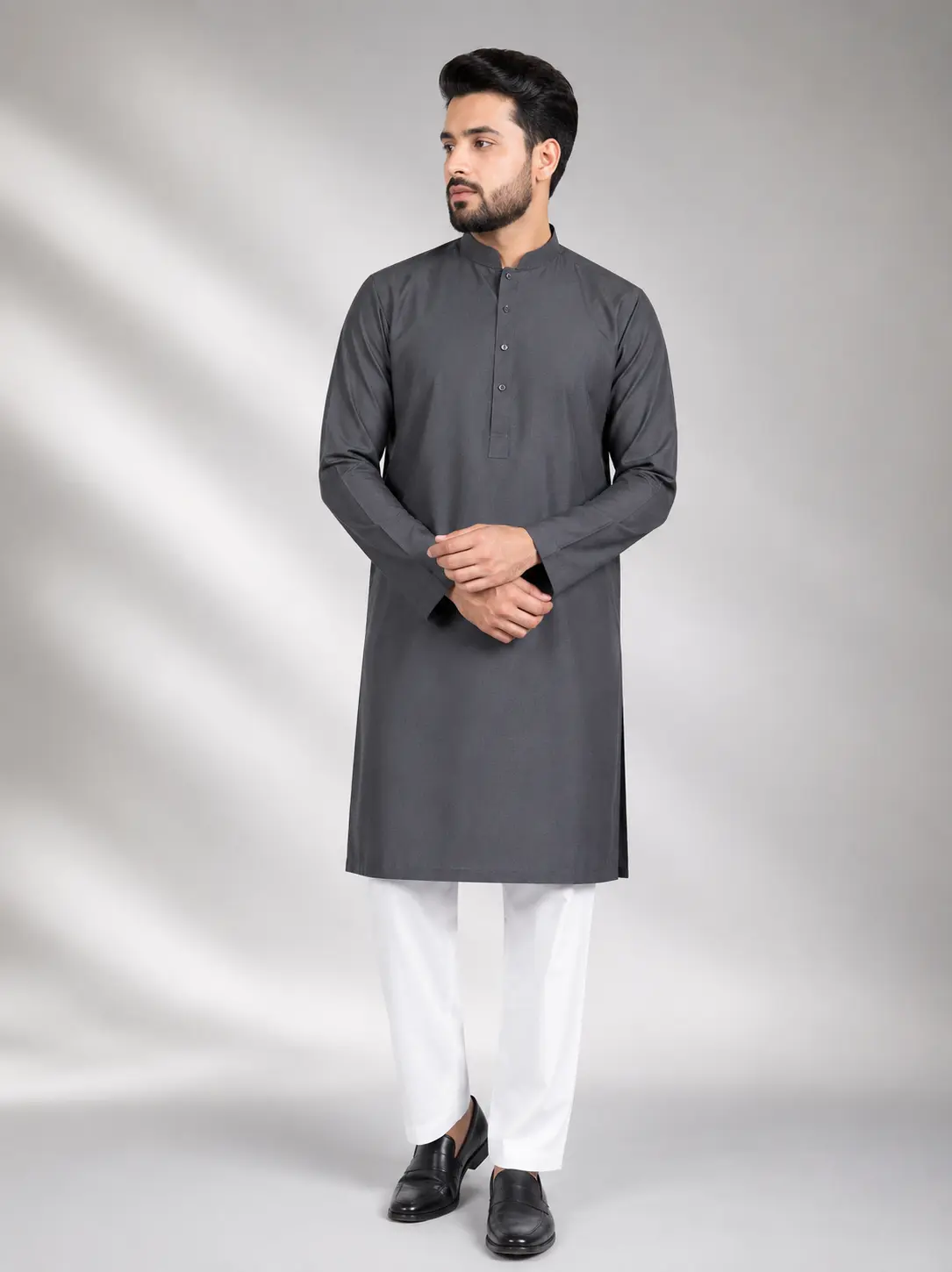 Core Kurta Black