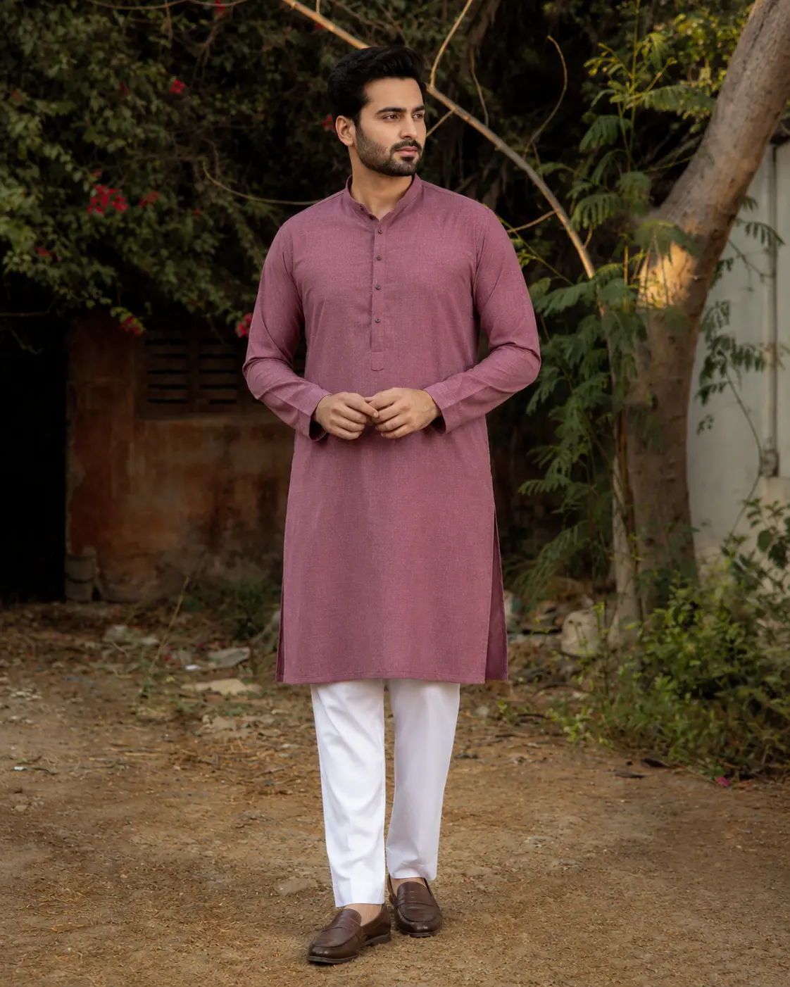 Core Kurta Maroon - Kurta