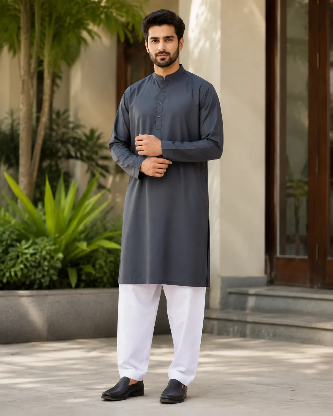 Core Kurta Black
