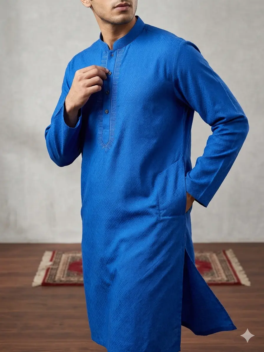 Core Kurta Royal Blue