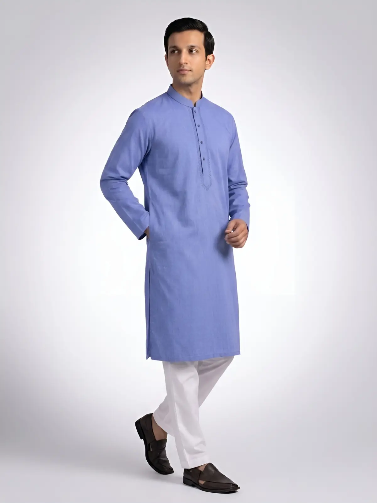 Core Kurta Sky Blue