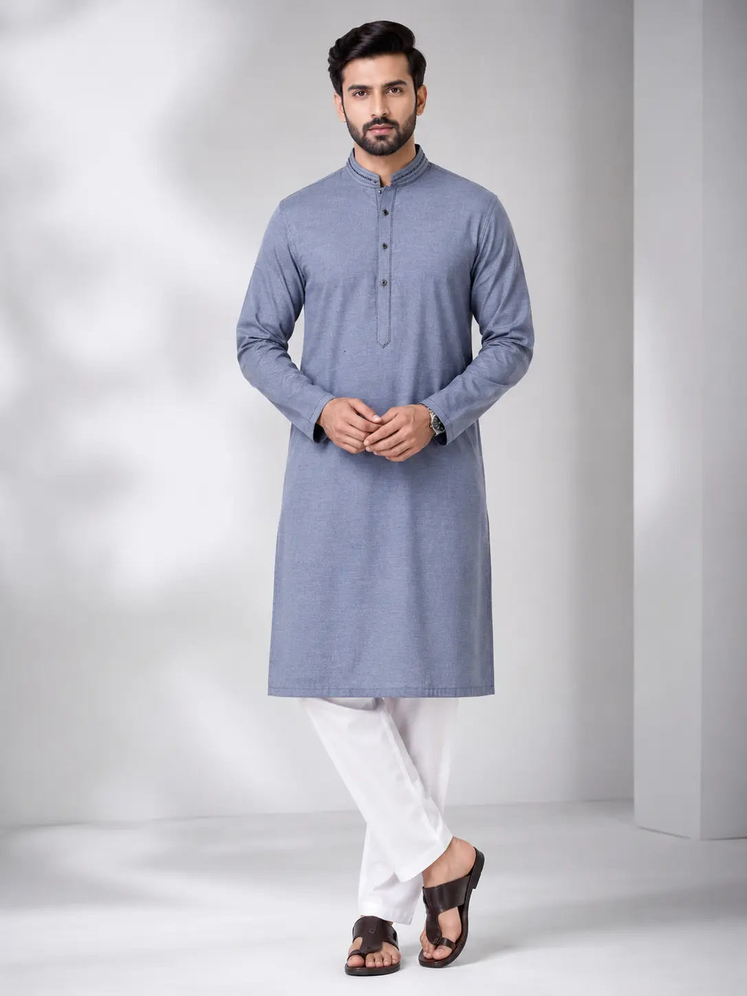 Core Kurta Ink Blue