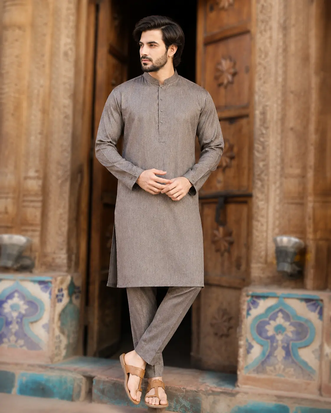 The Sultanate Sand - Designer Kurta Pajama