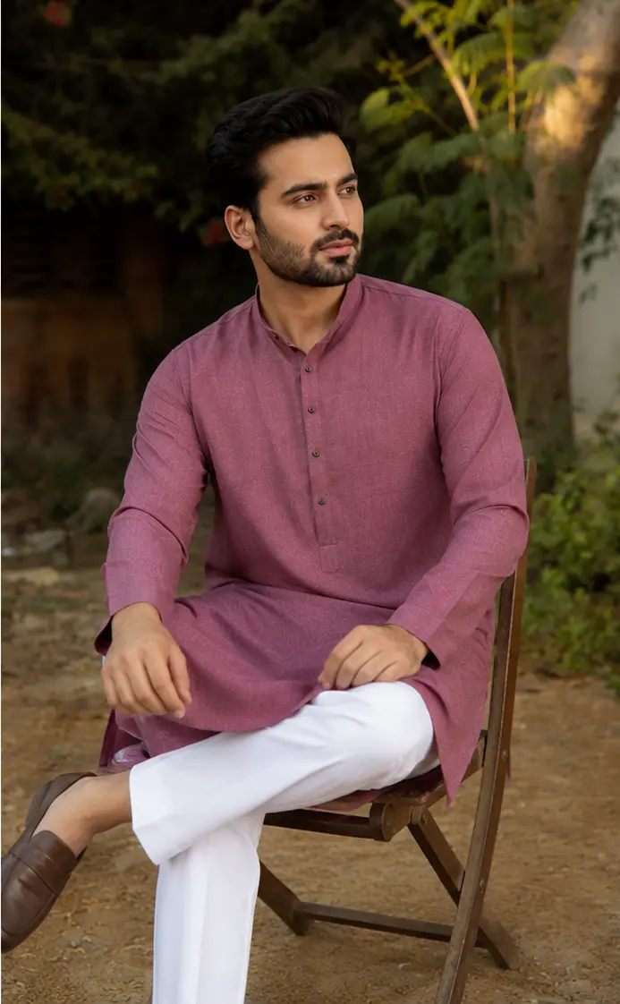 Core Kurta Maroon