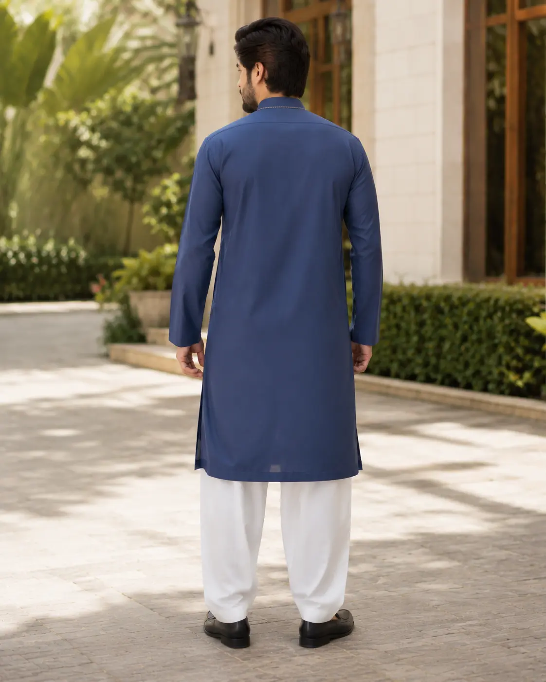 Core Kurta Navy Blue