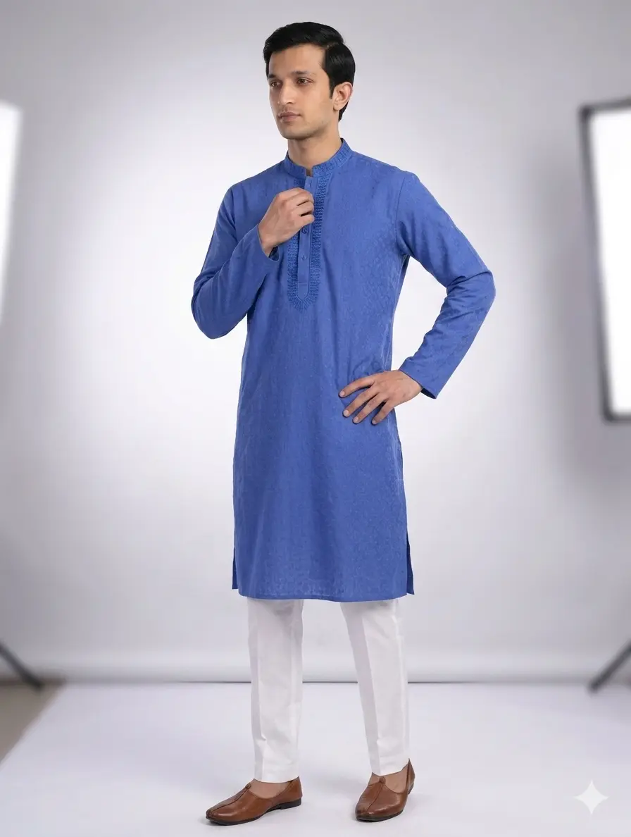 Core Kurta Royal Blue