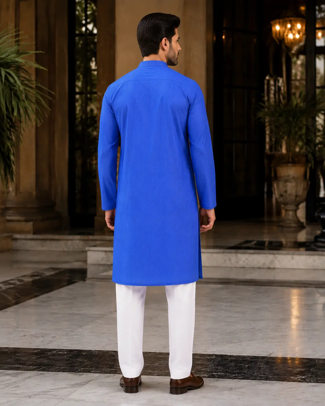 Core Kurta Royal Blue