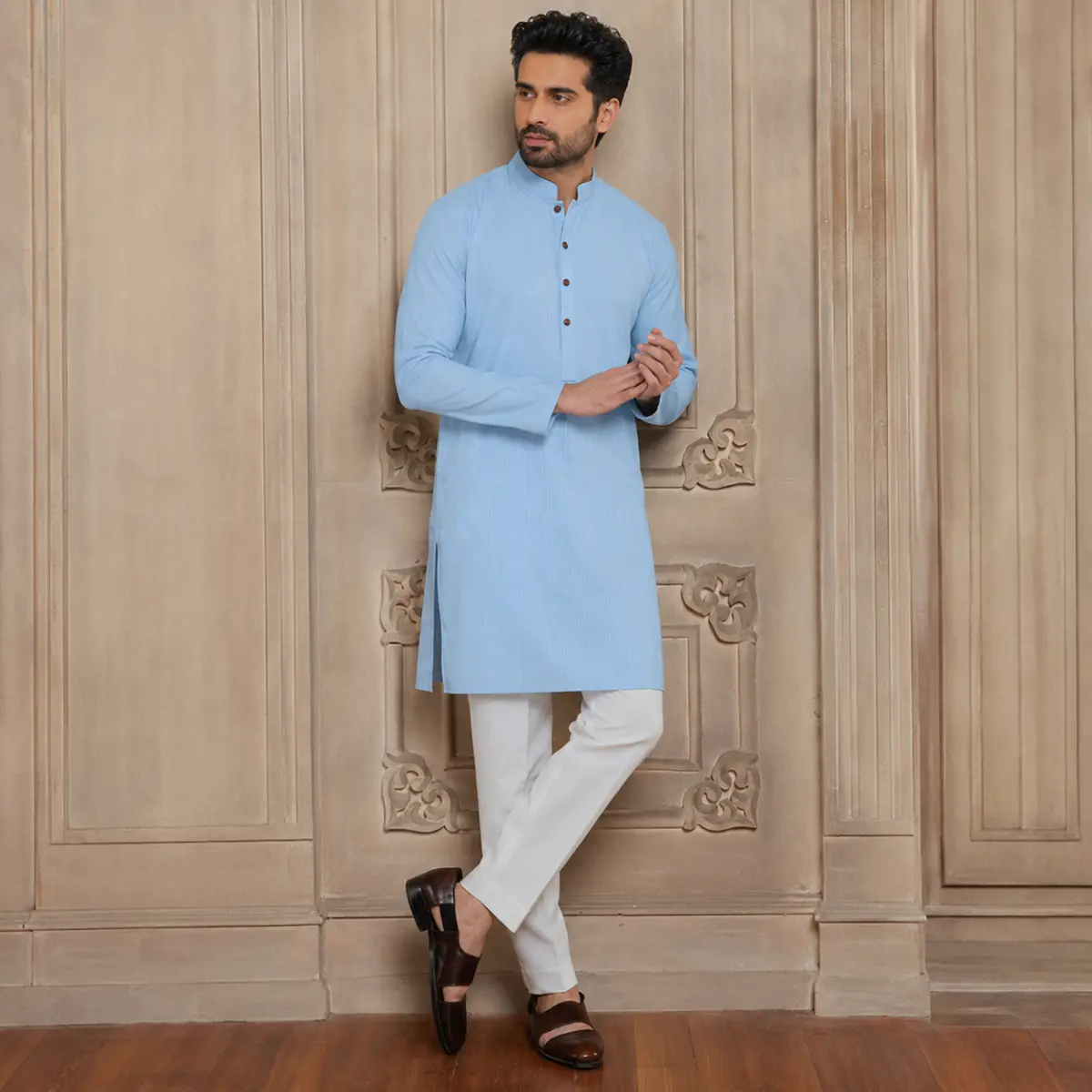Core Kurta Sky Blue - Kurta