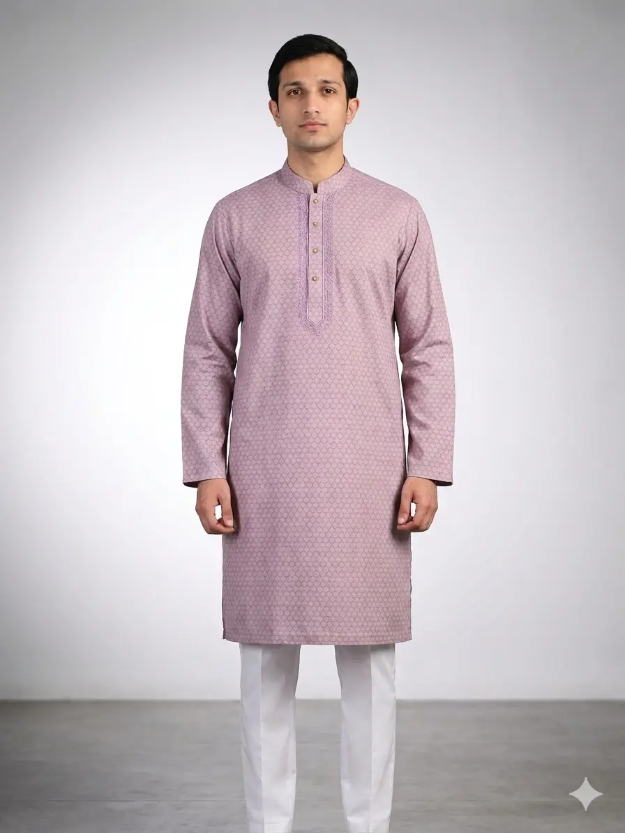 Core Kurta Baby Pink