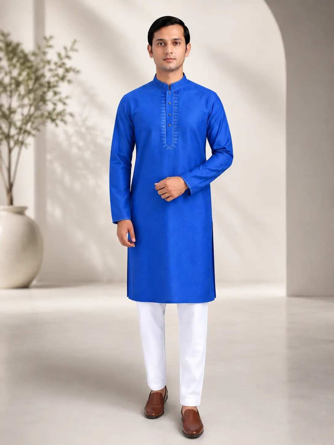 Core Kurta Royal Blue