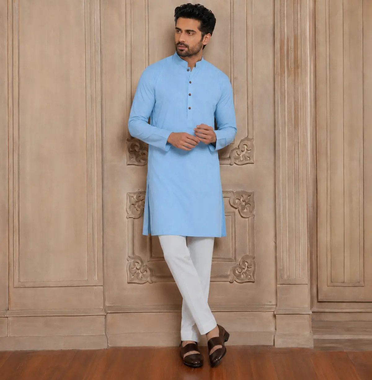 Core Kurta Sky Blue