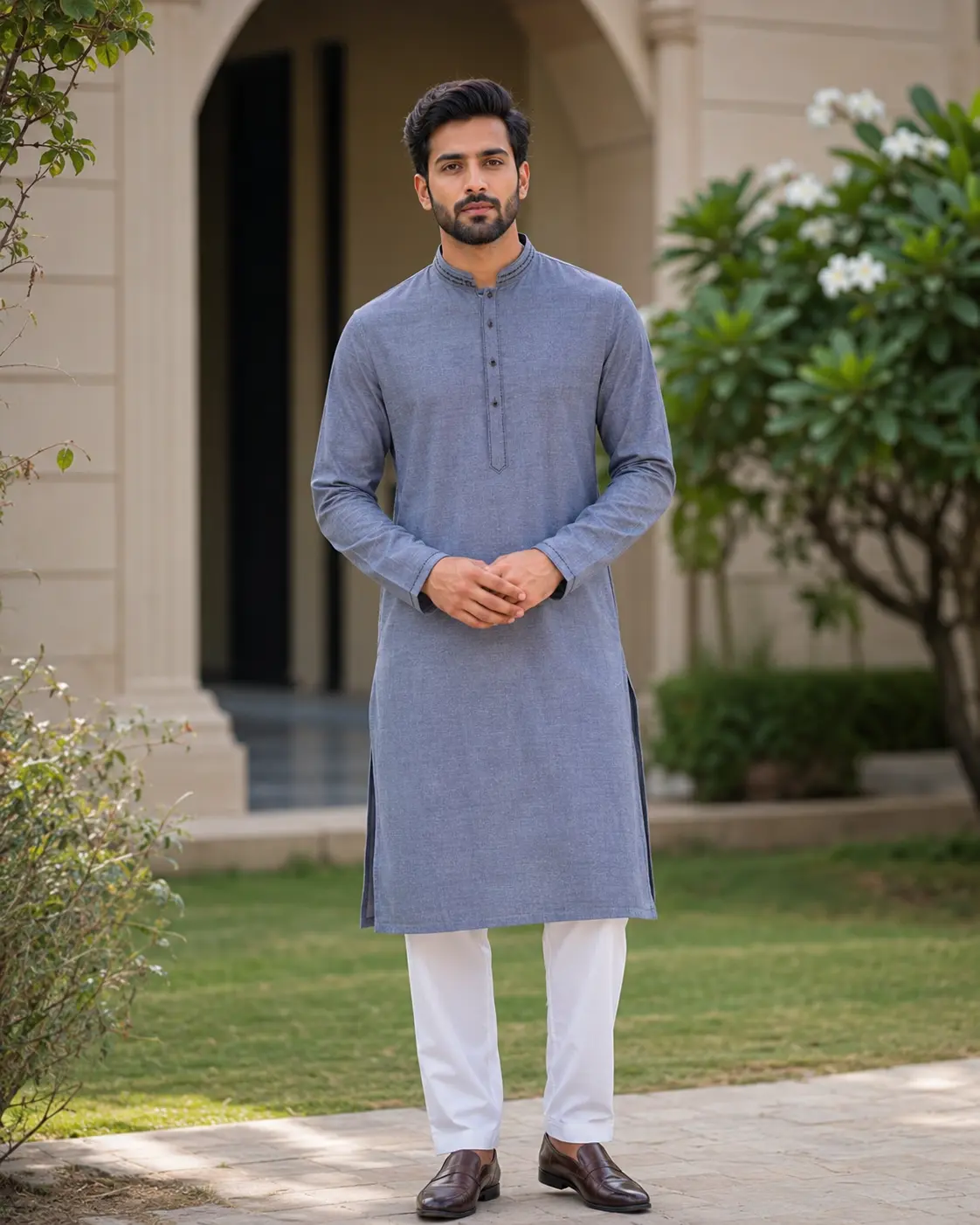 Core Kurta Ink Blue