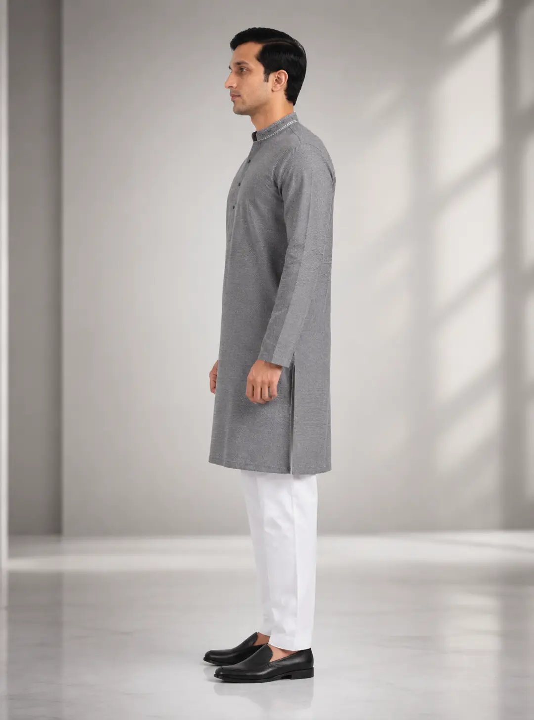 Core Kurta Dark Grey