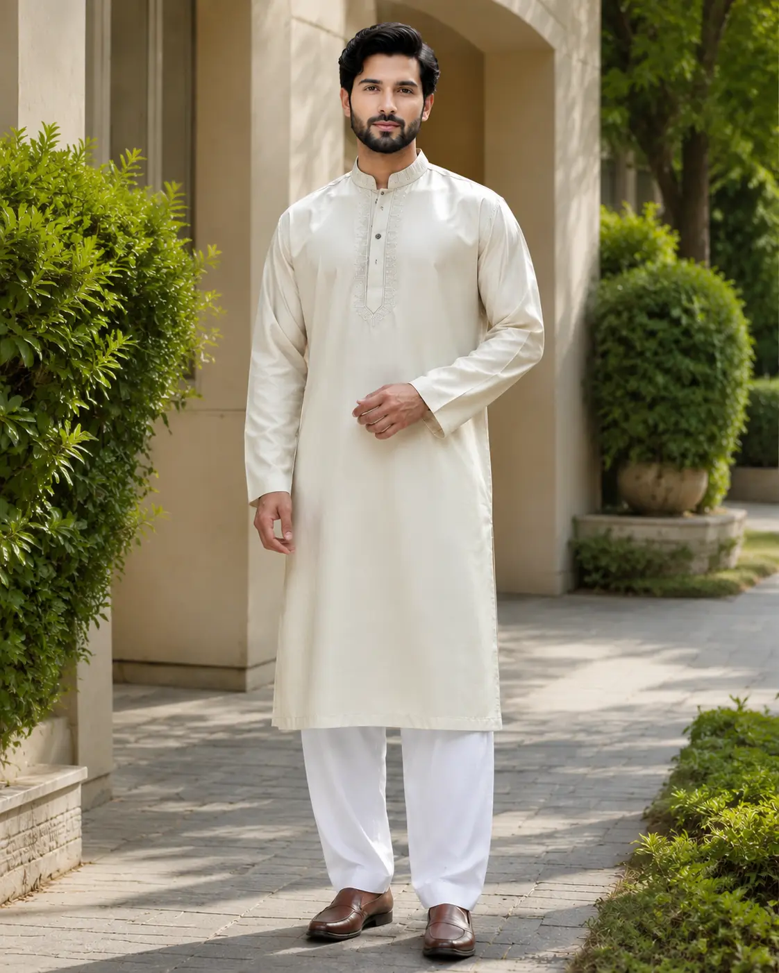 Core Kurta Cream