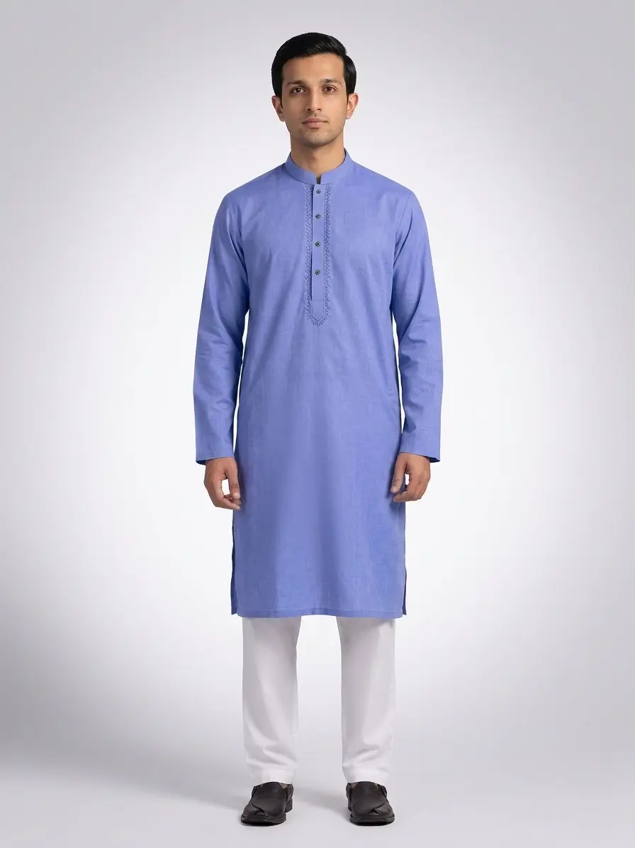 Core Kurta Sky Blue - Kurta