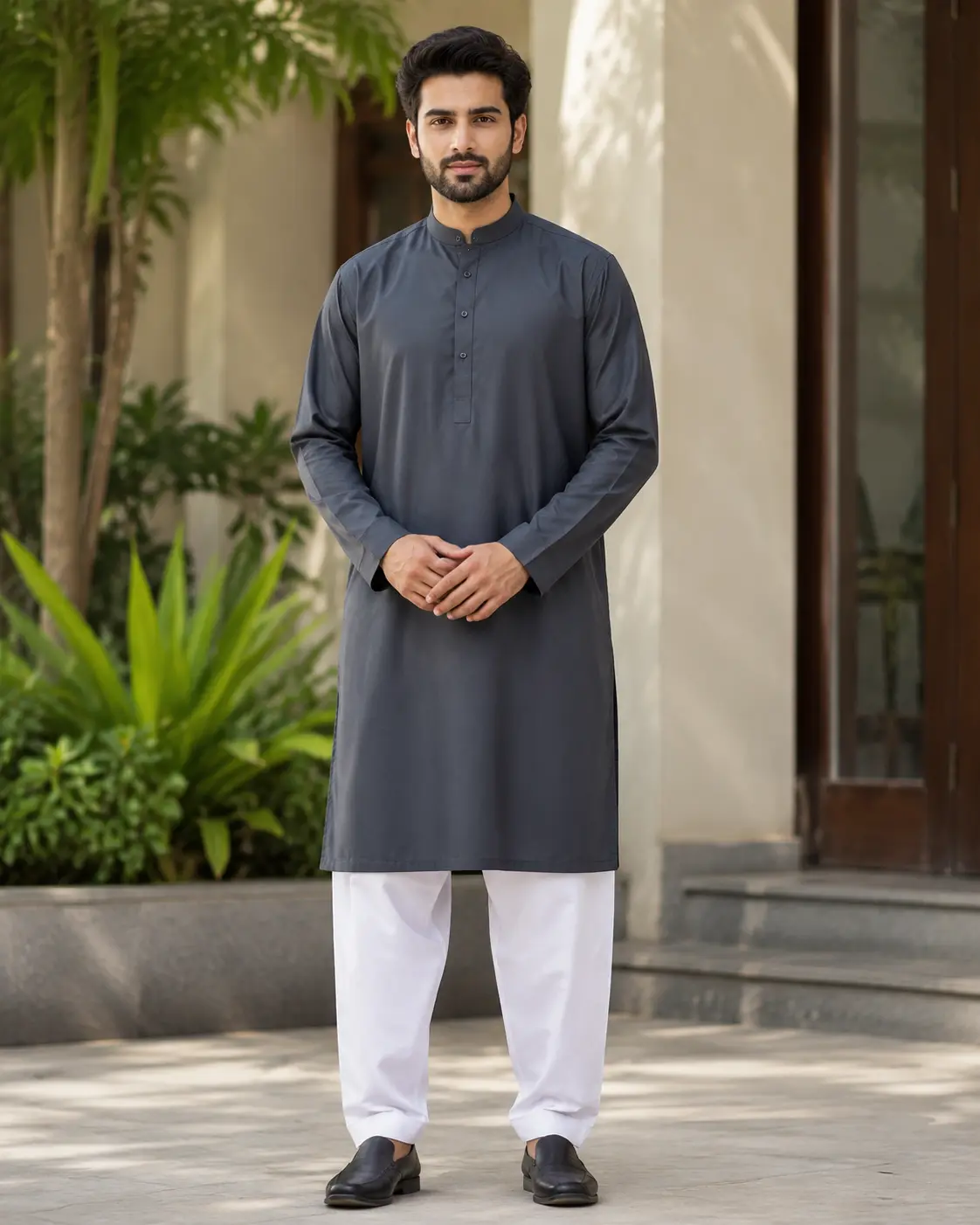 Core Kurta Black