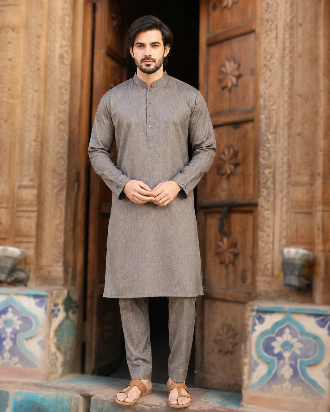 The Sultanate Sand - Designer Kurta Pajama