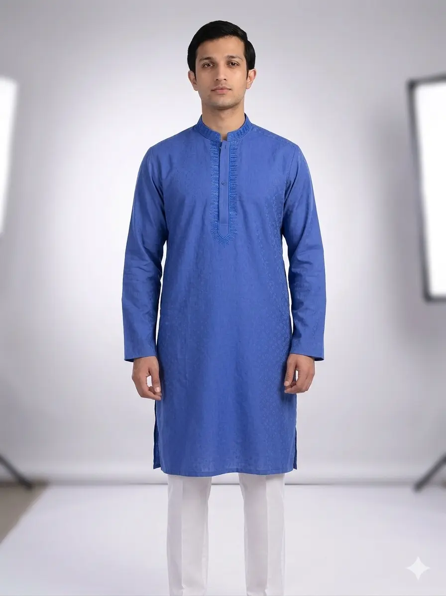 Core Kurta Royal Blue