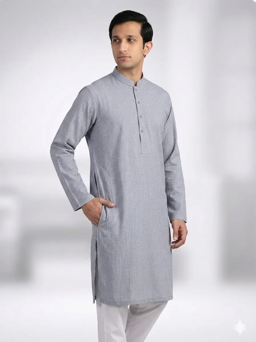 Core Kurta Powder Blue
