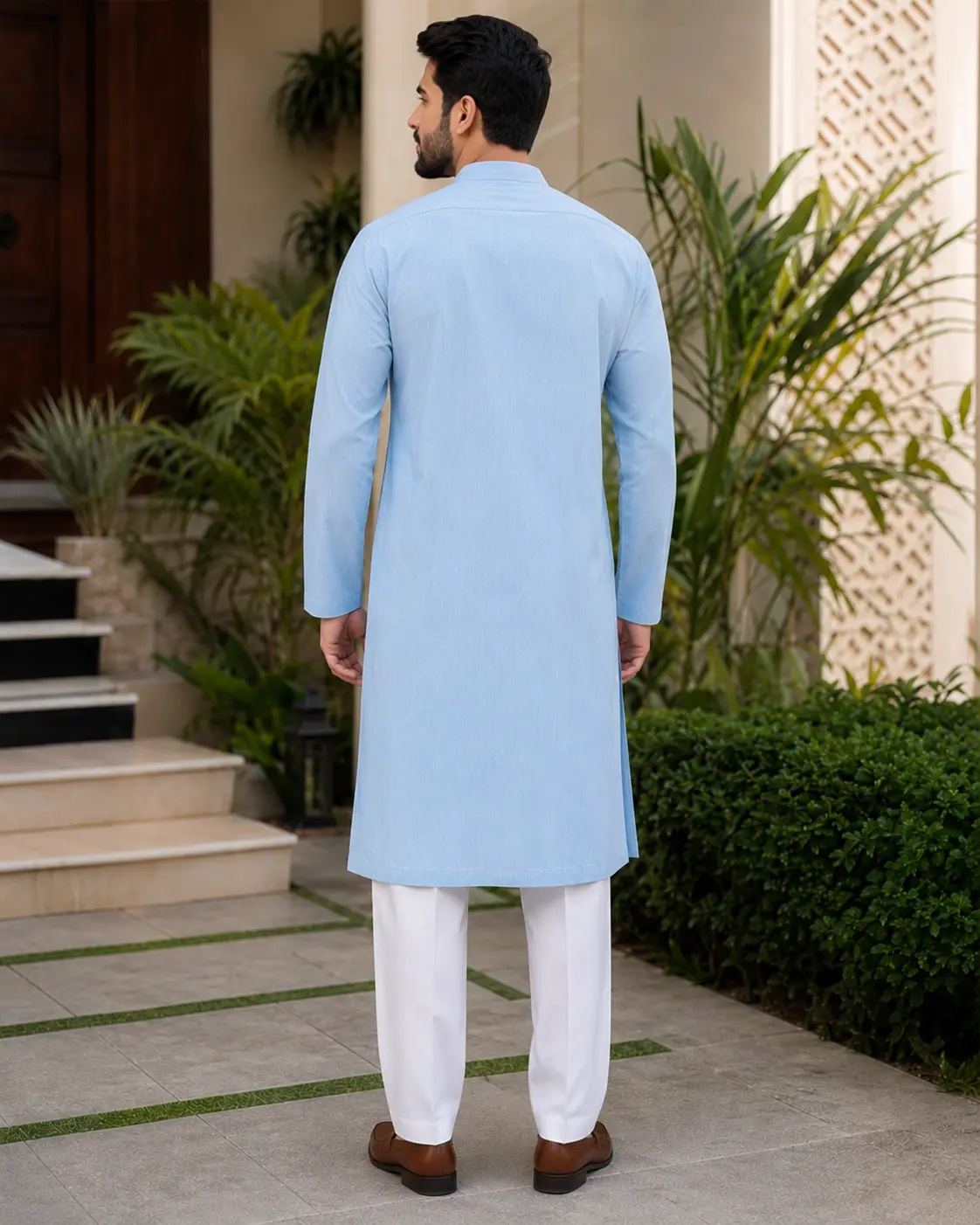Core Kurta Sky Blue