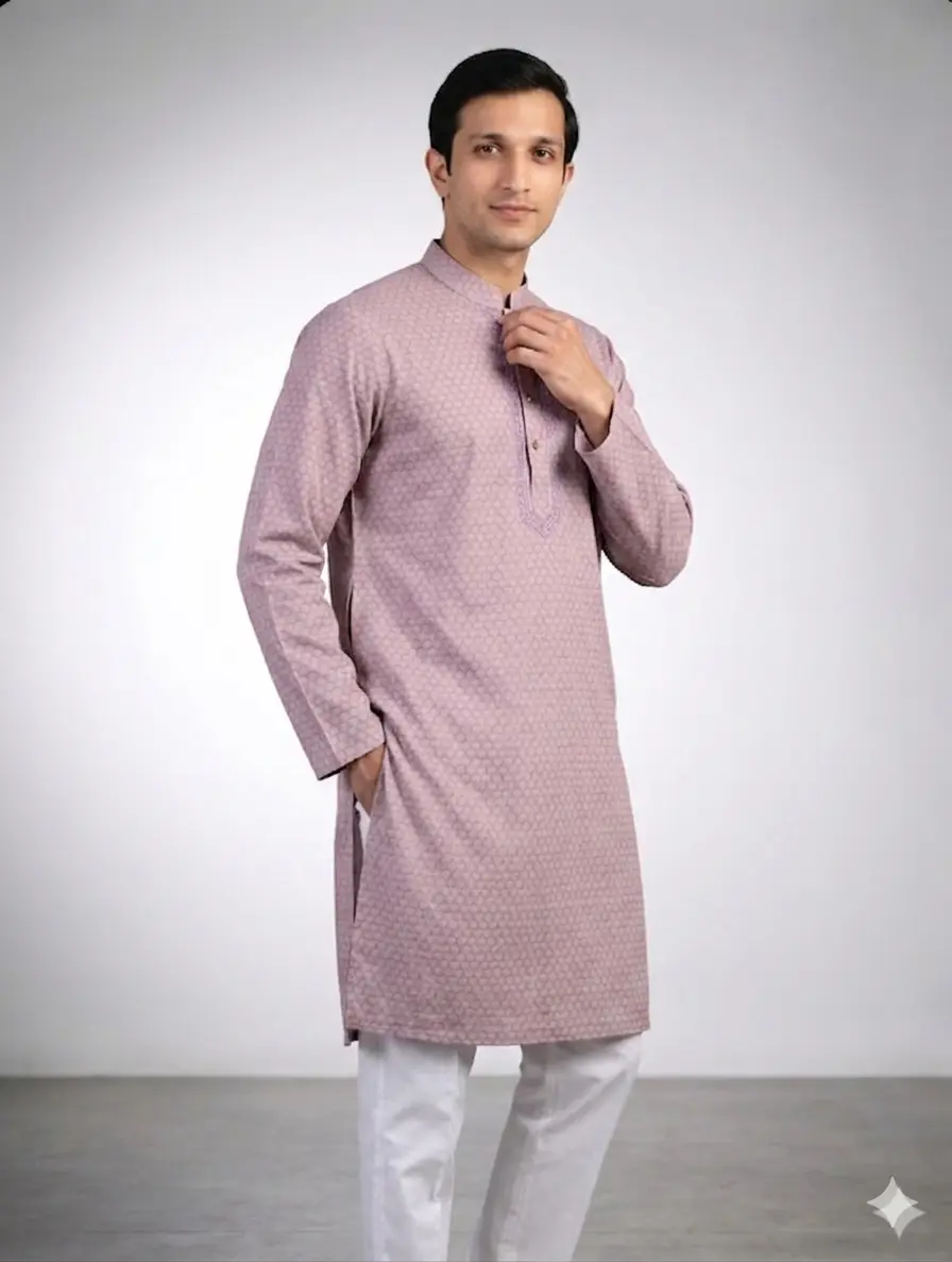 Core Kurta Baby Pink