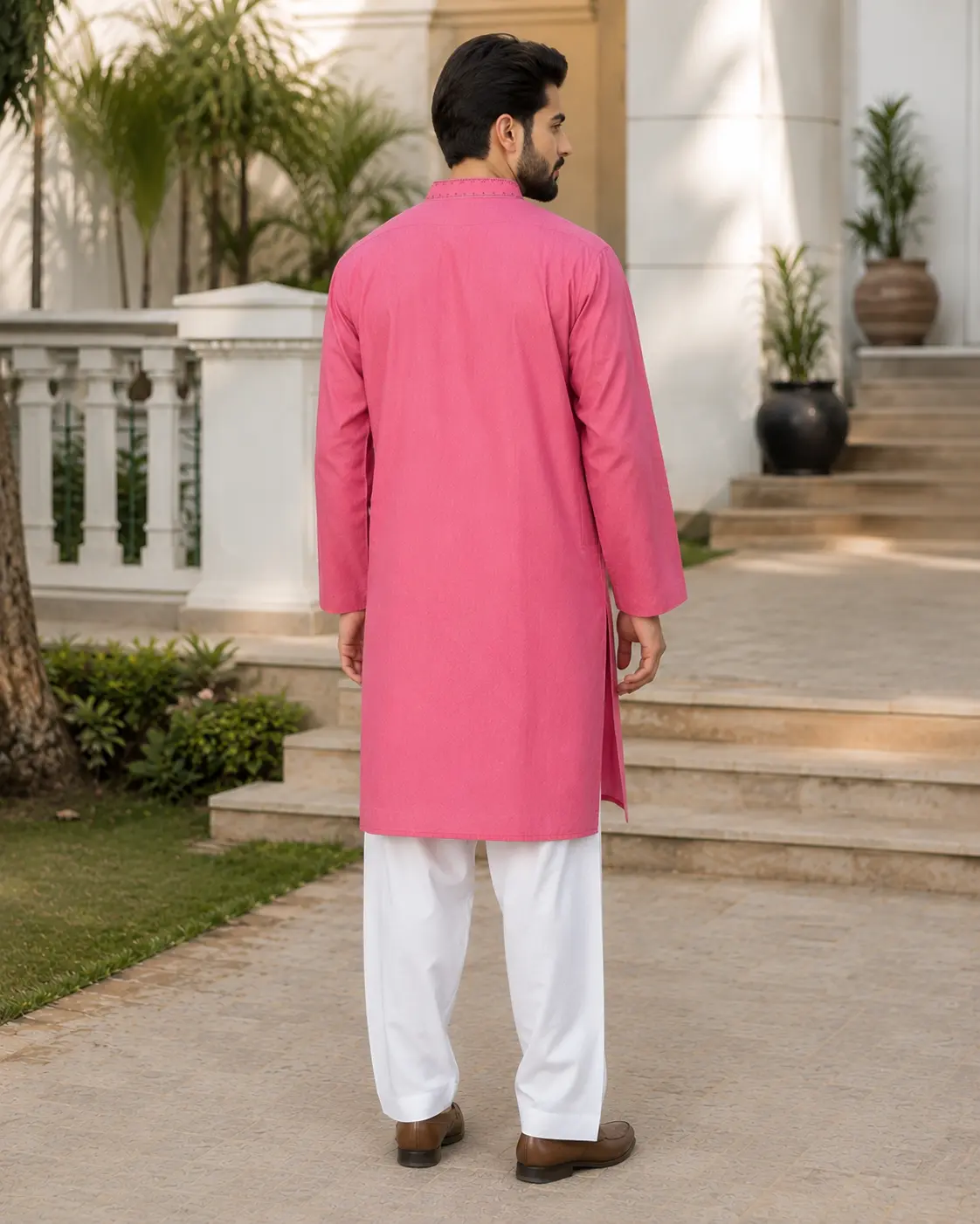 Core Kurta Pink