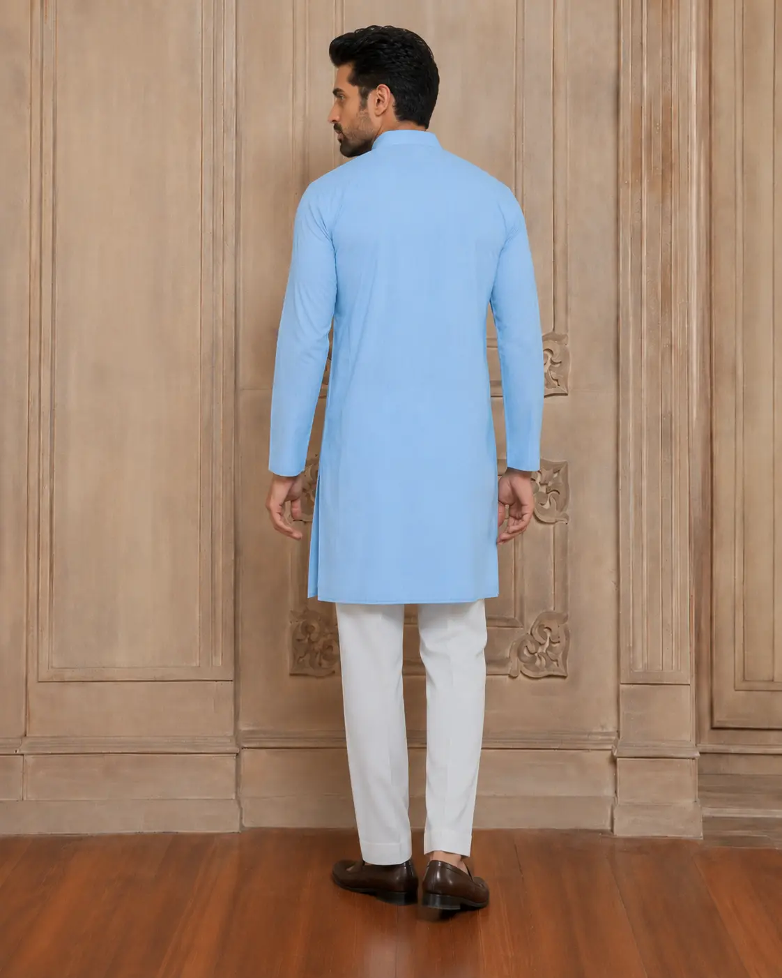 Core Kurta Sky Blue